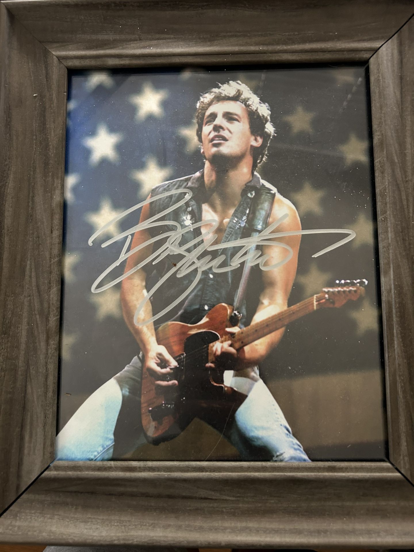 Springsteen Signed Photo