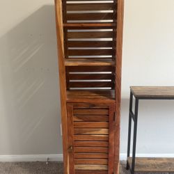 Wood cabinet