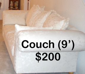 Oversized Couch $200