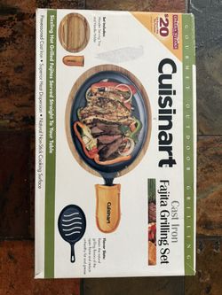 Cuisinart Cast Iron Grilled Fajita Set