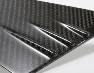 BRAND NEW 2020-2024 TESLA MODEL Y / 2017-2023 MODEL 3 A PILLAR ACCENT REAL CARBON FIBER MOLDED SIDE MIRROR