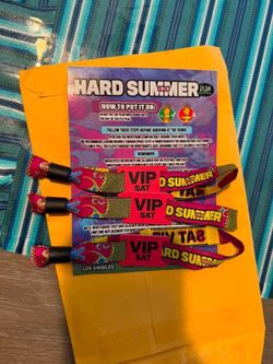 Hard summer Sunday General access and vip available
