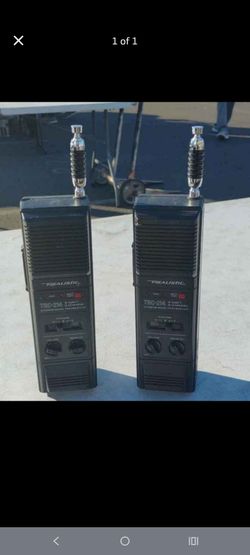 Halloween Stranger Things Realistic TRC-214 CB Walkie Talkies Pair