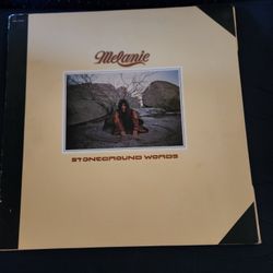 Melanie Stoneground Words & Leftover Wine LP's 