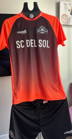 SC Del Sol Goalkeeper Uniform Set Orange Youth Large (14–16)