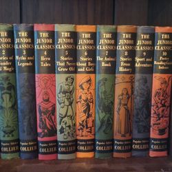 Antique book collection 