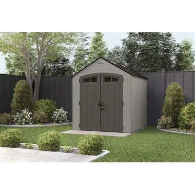 Craftsman 7'x7' Resin Storage Shed In Box