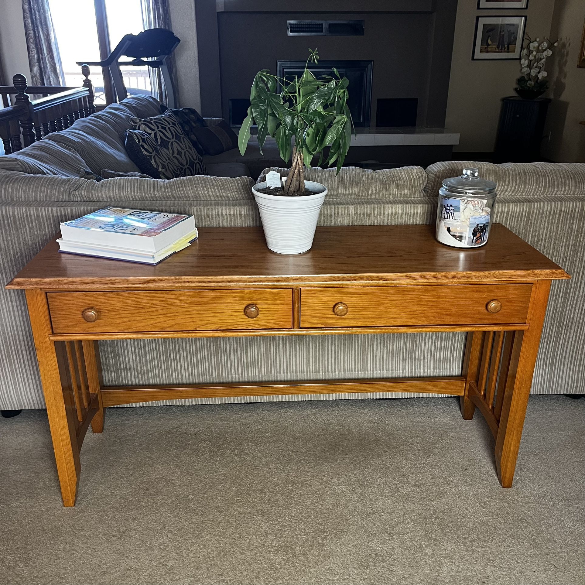 Impression By Thomasville Console Sofa Table With 2 Drawers