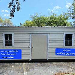 shed casita 10x26 with local delivery included