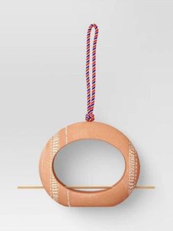 Outdoor Terracotta Circle ⭕️ Bird Feeder