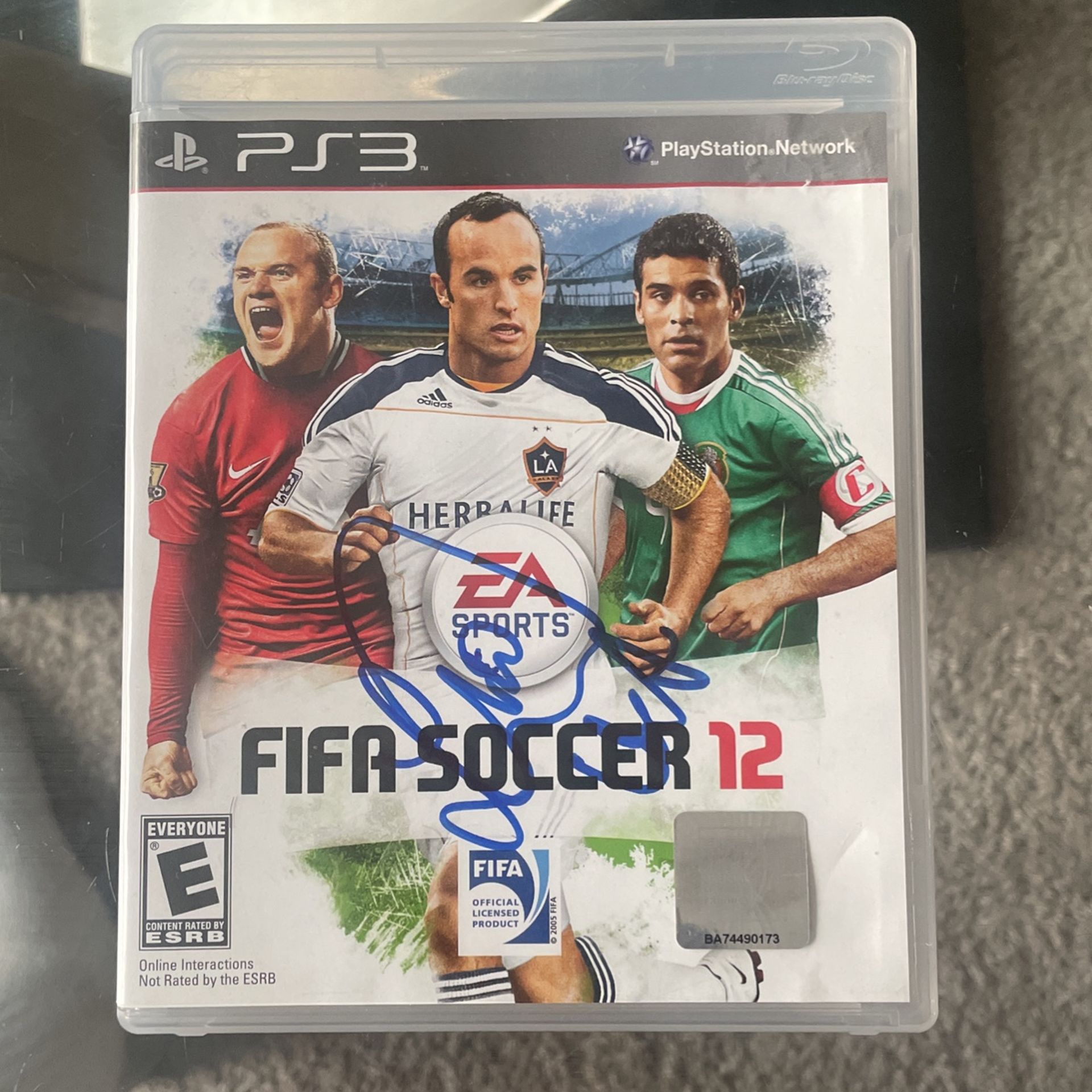 FIFA 12 SIGNED LANDON DONOVAN