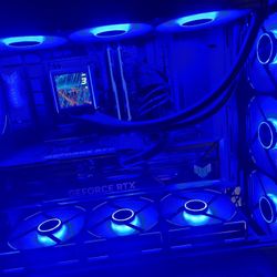 Custom High End Gaming PC Ryzen 7 9800X3D RTX4080 TUF Lian Li