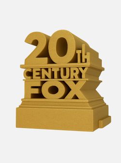 20 Th Century Fox 3D Printed Logo Desk Stand