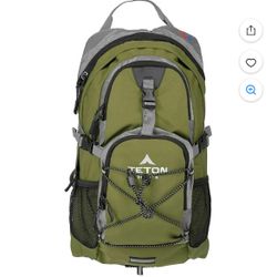 18L Hiking, Camping Backpack With Hydration Pack And Raincover