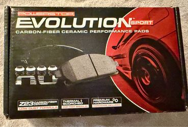 Carbon fiber ceramic performance brake pads