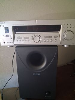 RCA sunbwoofer