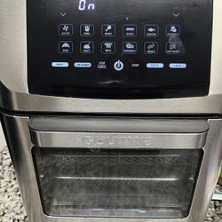 Gourmia All-in-One 14 QT Air Fryer, Oven, Rotisserie, Dehydrator with 12 Cooking Functions 