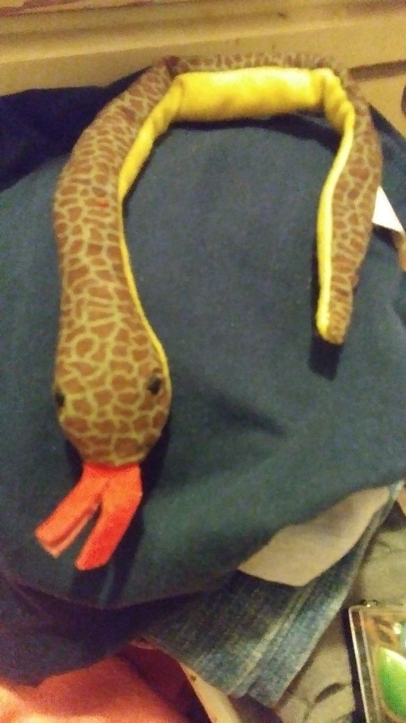 Ty beanie baby slither rare find is original 1999