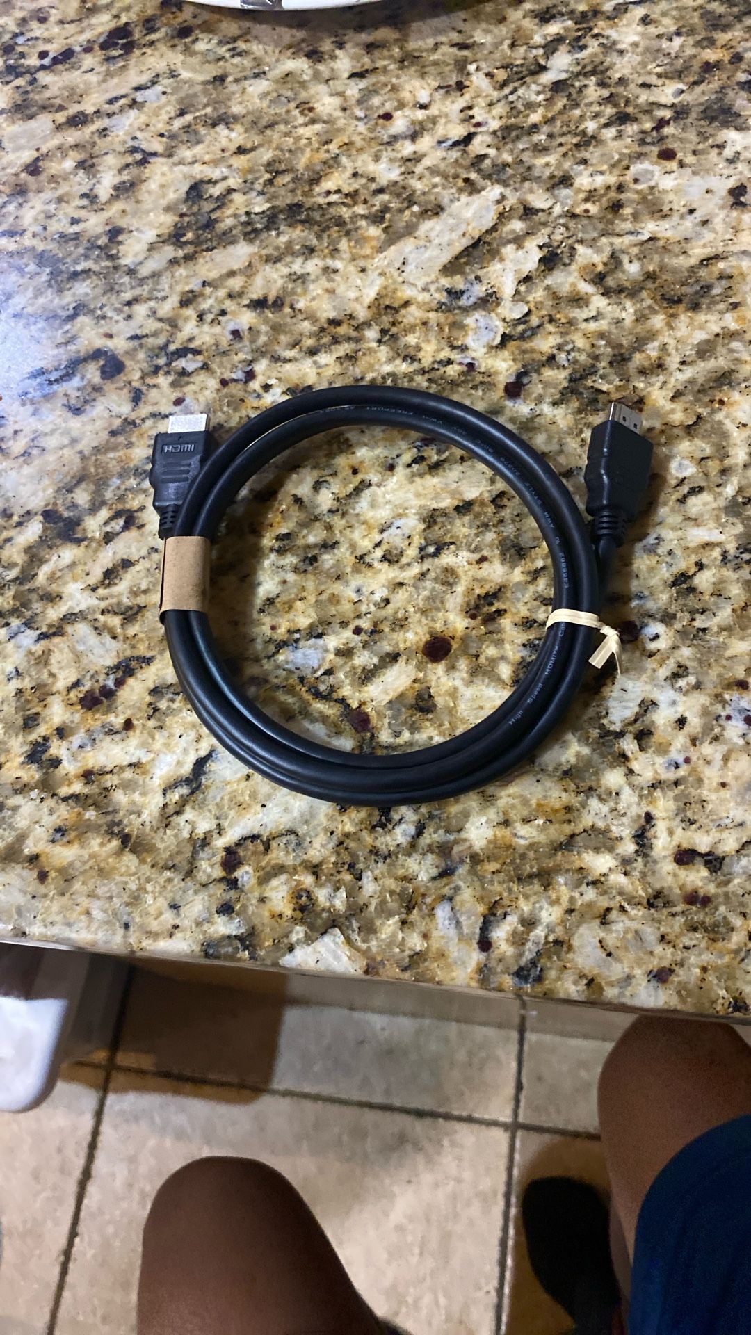 High-Speed HDMI Cable – 5.5 ft | 4K Ultra HD & 3D Support