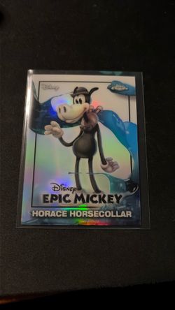 2026 Topps Chrome Disney Epic Mickey Horace Horsecollar