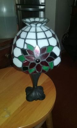 Pretty Poinsettia Xmas candle holder