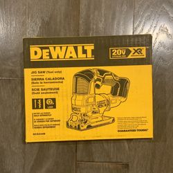 DeWALT 20V Jig Saw Brushless NEW