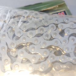 Silver Chain for single Speed BMX BEACH CRUISER FIXIE