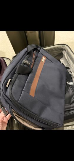 NEW! BRIGGS& RILEY laptop brief navy