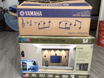 Home theatre system & Yamaha AV receiver