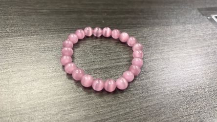 Pink Selenite Crystal Bracelet