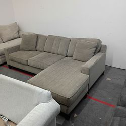 Light brown small sectional