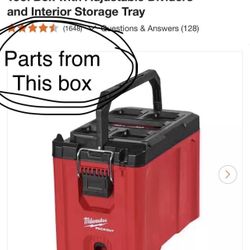 Milwaukee PACKOUT 10 in. Compact (Adjustable Dividers and Interior Storage Tray ONLY)