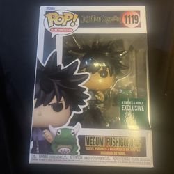 Megumi Fushiguro With Toads Funko Pop