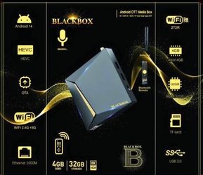Vsee Box Black Box Fast WiFi Streaming Box