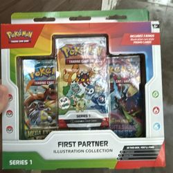 Pokemon First Partner Illustration Collection
