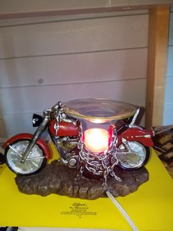 Motocycle Nightlight/Oil Burner. 50.00 Firm