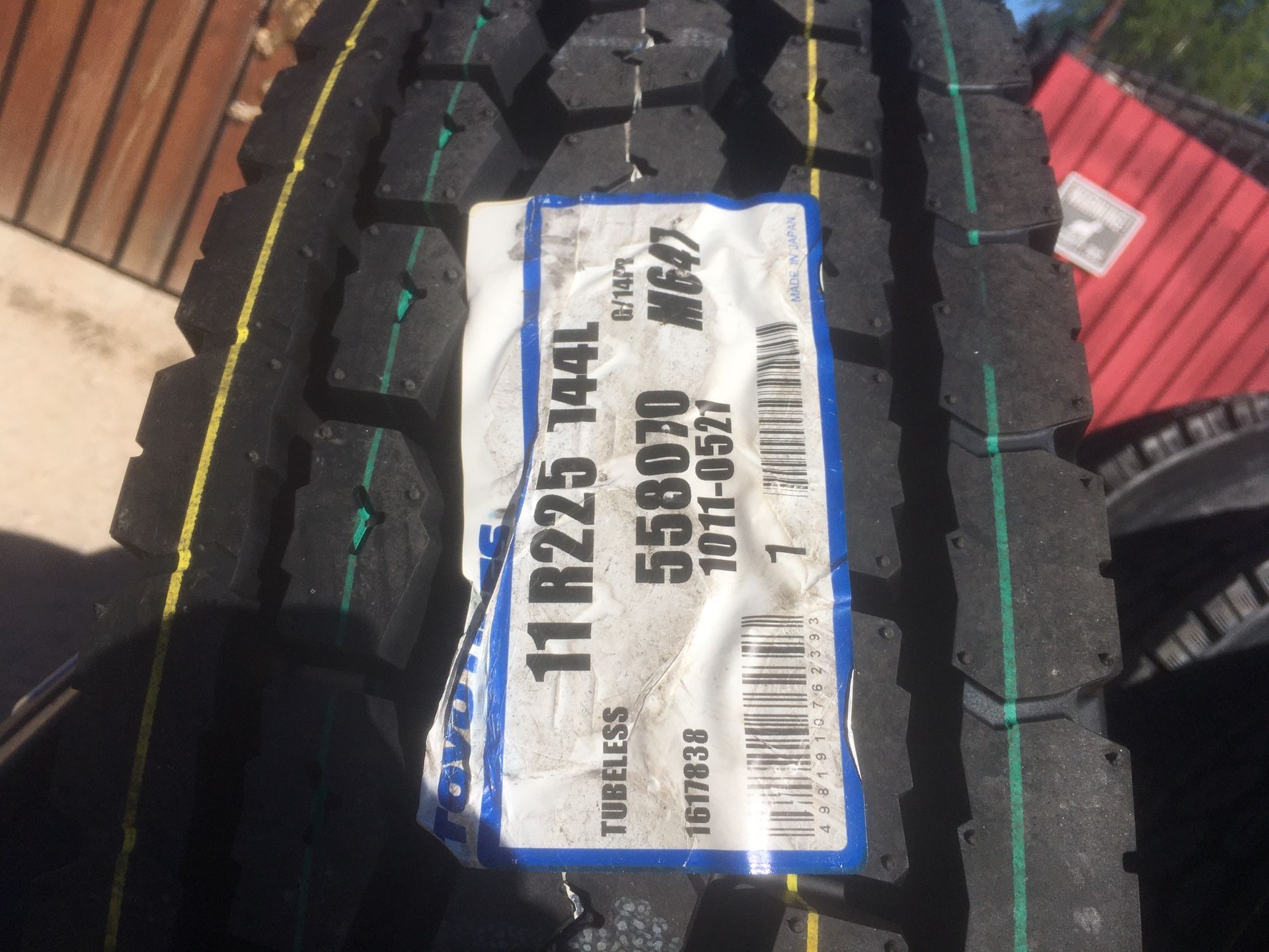 Tires Dump Truck
