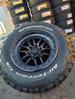 Rines 17x9 Nuevos Con Llantas Bfgoodrich ko2, 285-70-17