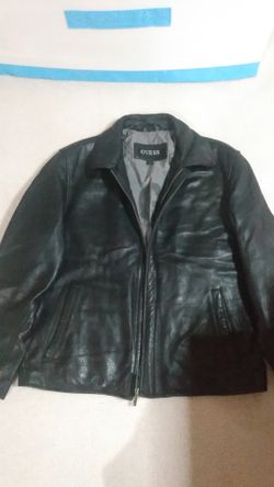 Gueniune lether GUESS jacket