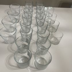 Glass Candle Holders/Glass Jars