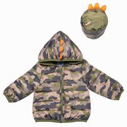 Robeez Baby Unisex Hooded Character Jacket with Pouch

