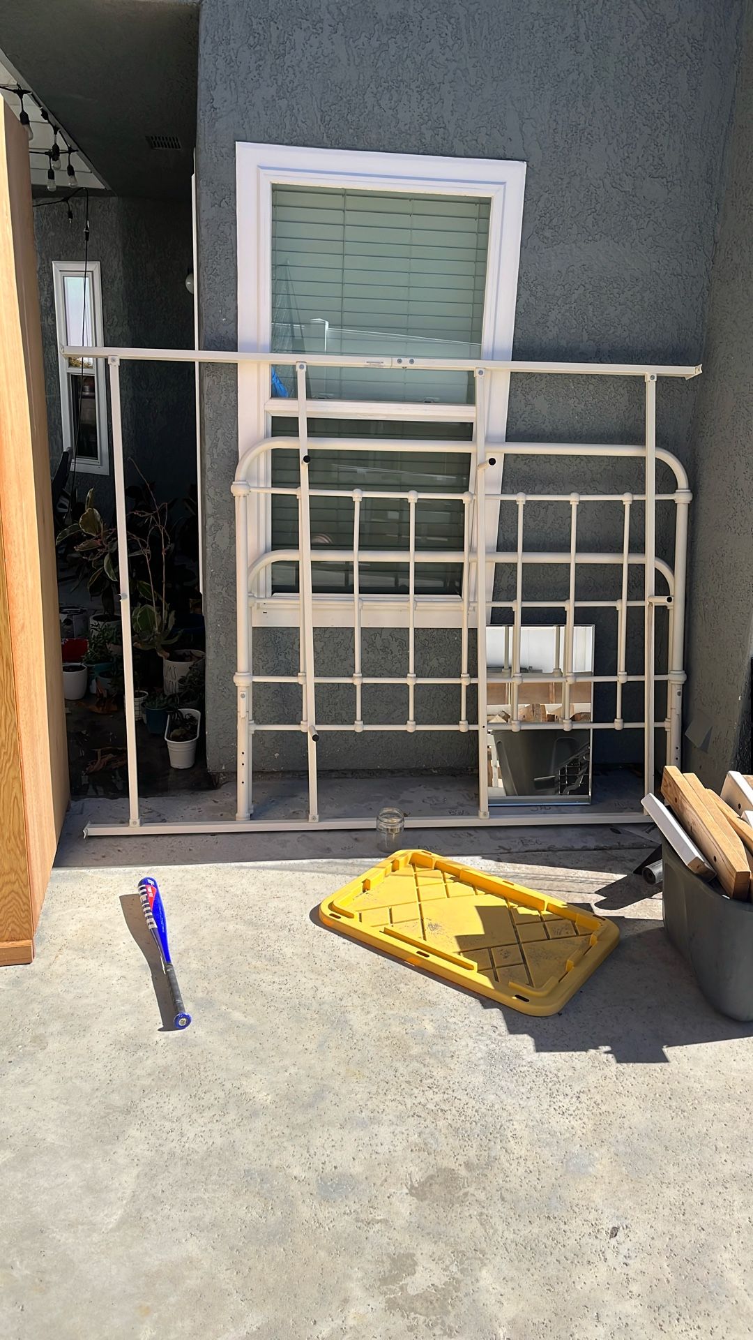 Queen Sized Metal Bed Frame