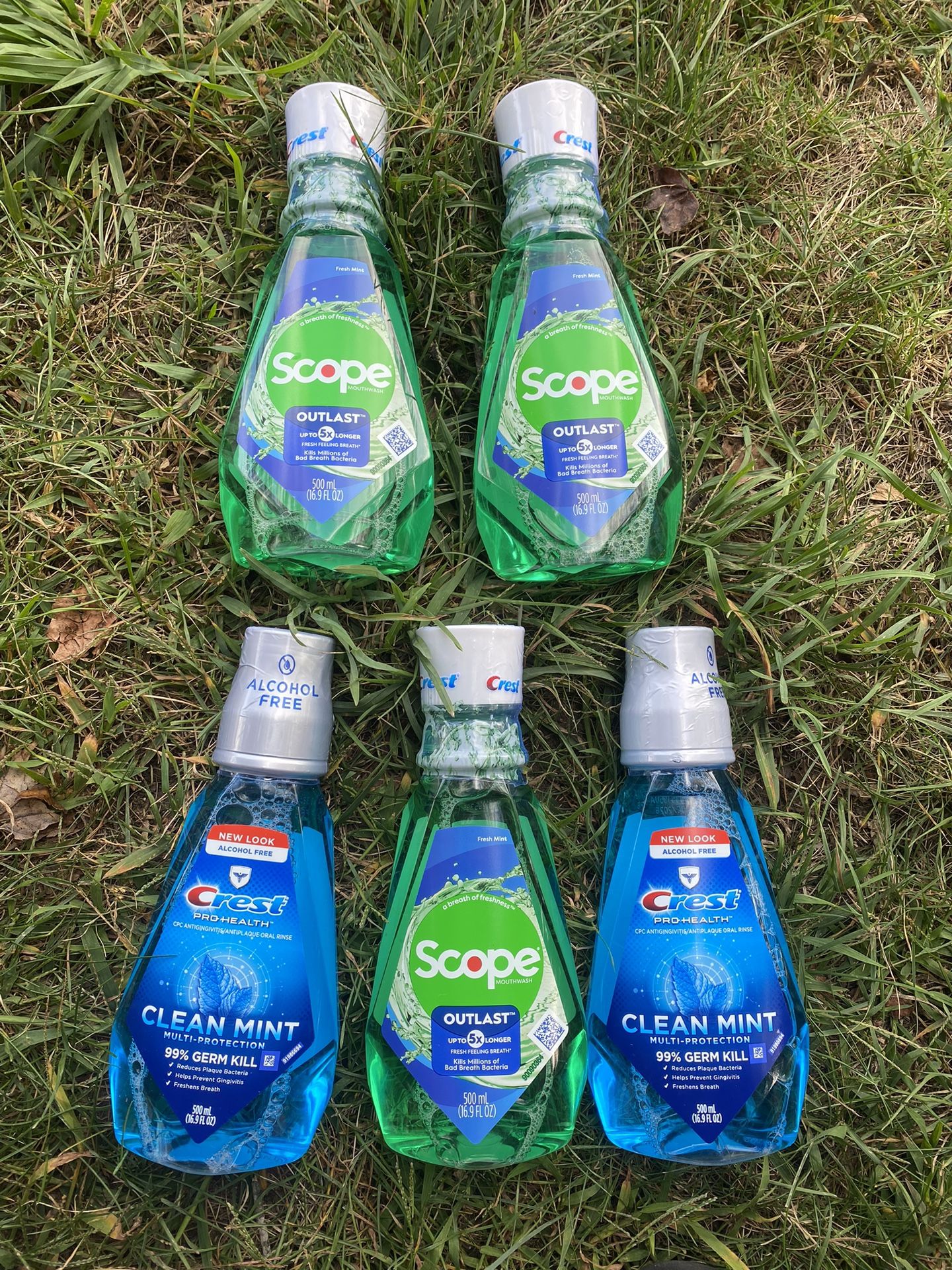 crest mouthwashes