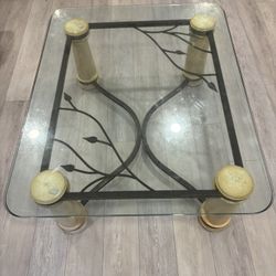 Coffee Table With Side Table 