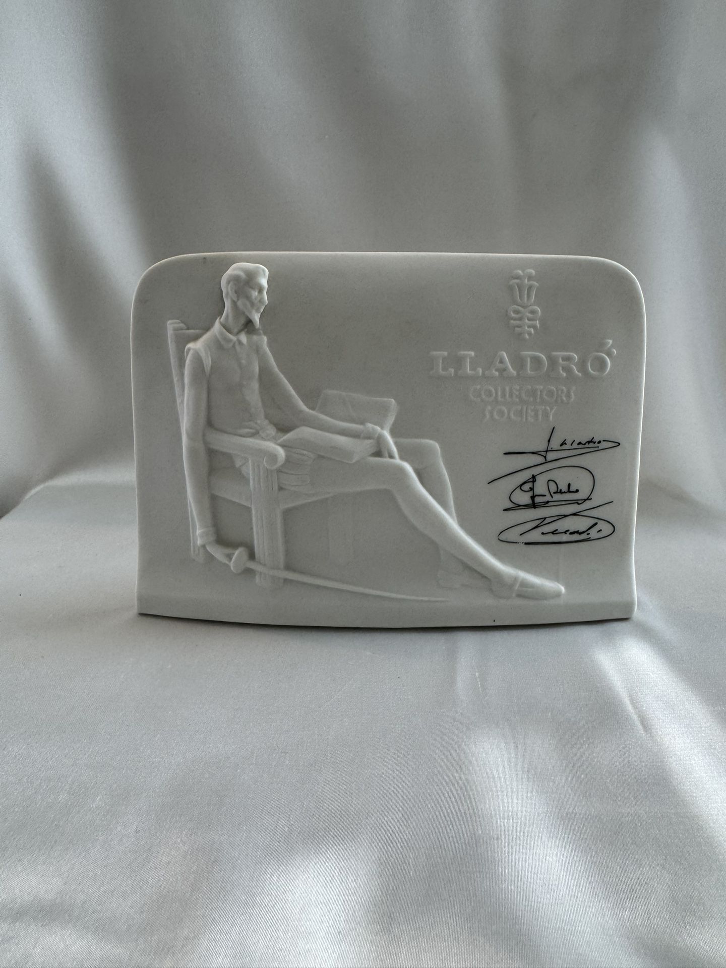 Lladró Collector Society 1995 Plaque – Hand Made in Spain – Rare