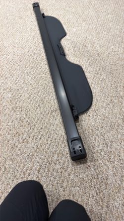 Black Retractable Cargo Cover Trunk Shade