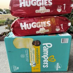 New Diapers Size 1