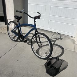 Beach cruiser bike