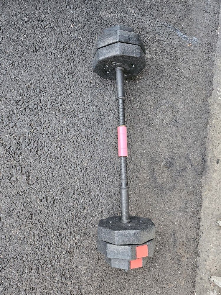 Bar And Weights