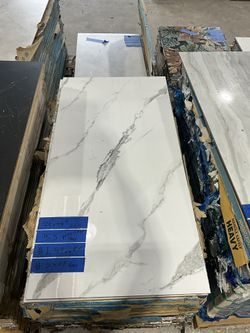 24 in. x 48 in. x 9 mm Polished Porcelain Floor and Wall Tile (15.5 sq. ft./Box) $1.49 /Sq.ft  Luke’s liquidations warehouse Address:  2434 N Forsyth 